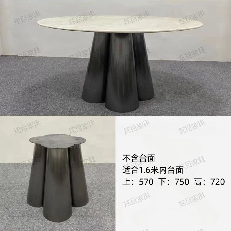 家庭用ステンレステーブル脚スタンド大理石角テーブル脚ベース軽贅沢高級岩板贅沢石テーブル脚|undefined