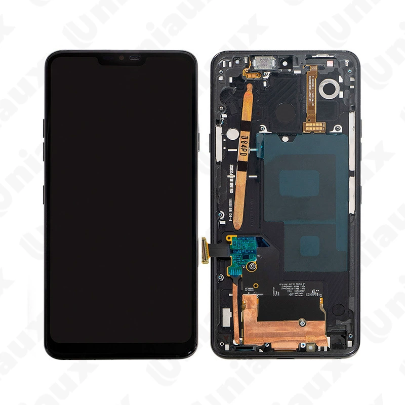 Подходит для сборки внутренней и внешней рамки экрана LG G7 ThinQ, LCD дисплей мобильного телефона