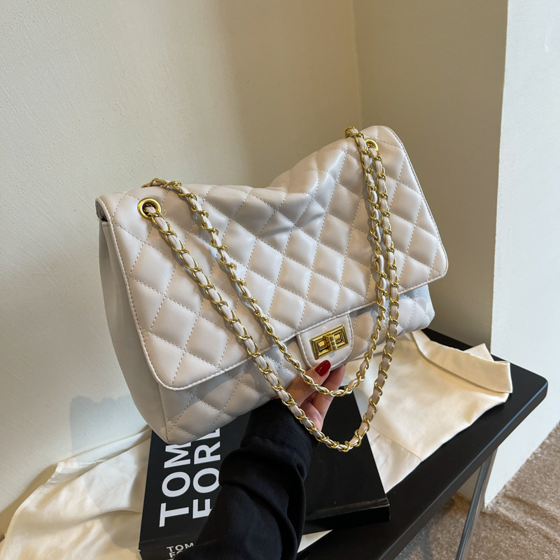 Sacos para mulheres 2023 nova moda pequeno estilo perfumado losango corrente saco de grande capacidade ombro único crossbody saco clássico feminino_voghion.com