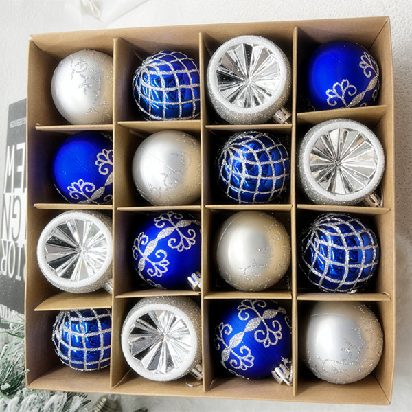 2023 popular BOLA DE Navidad árbol de Navidad decoraciones decorativas bola colorida superficie brillante vacaciones decoración de la boda suministros al por mayor