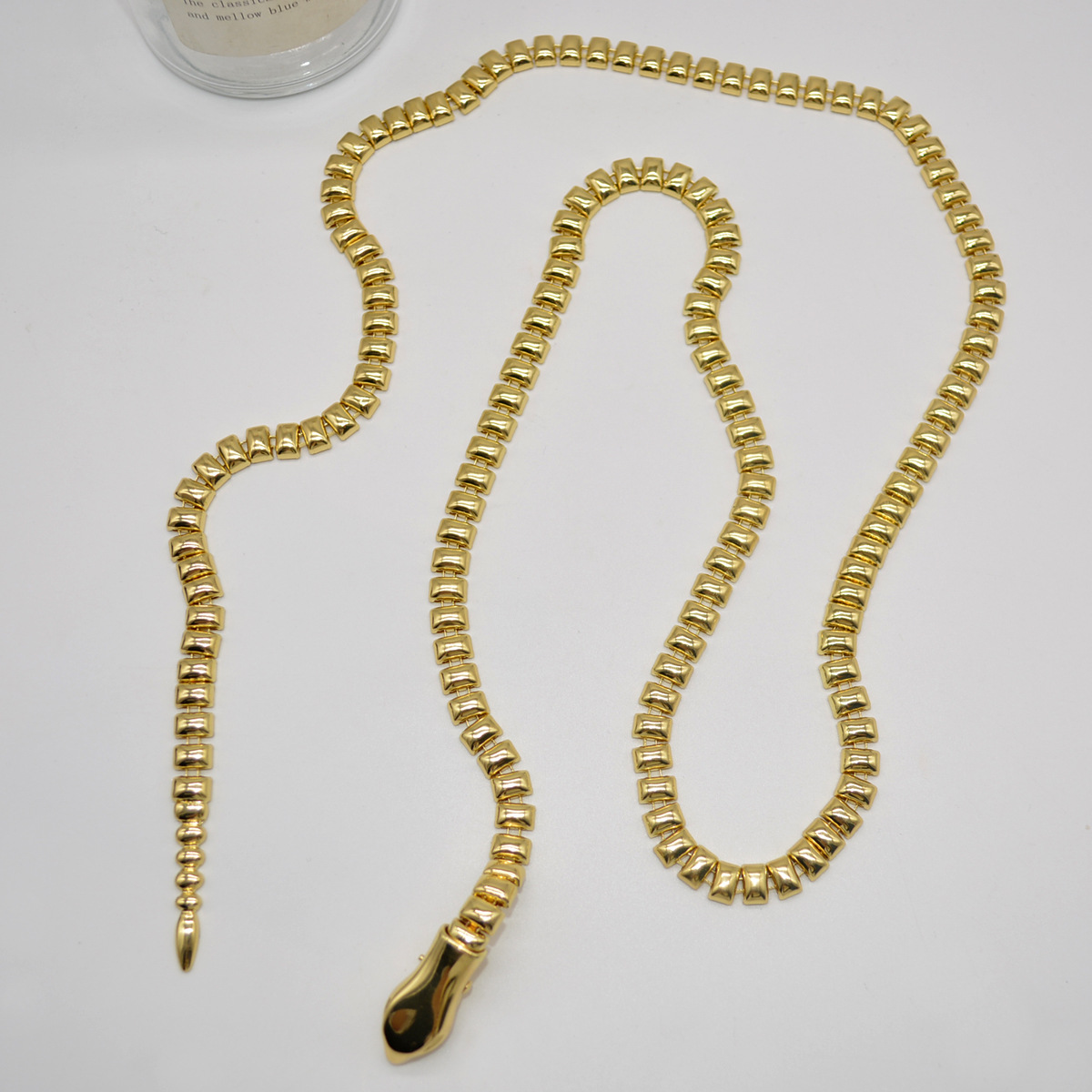 1 Piece Quantity Simple Style Snake Metal Women's Waist Chain