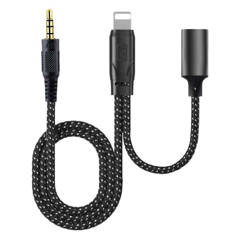 OTG адаптер кабель для Apple TypeC Android на 3,5 аудио зарядка Aiken живая звуковая карта OTG преобразования линия преобразования