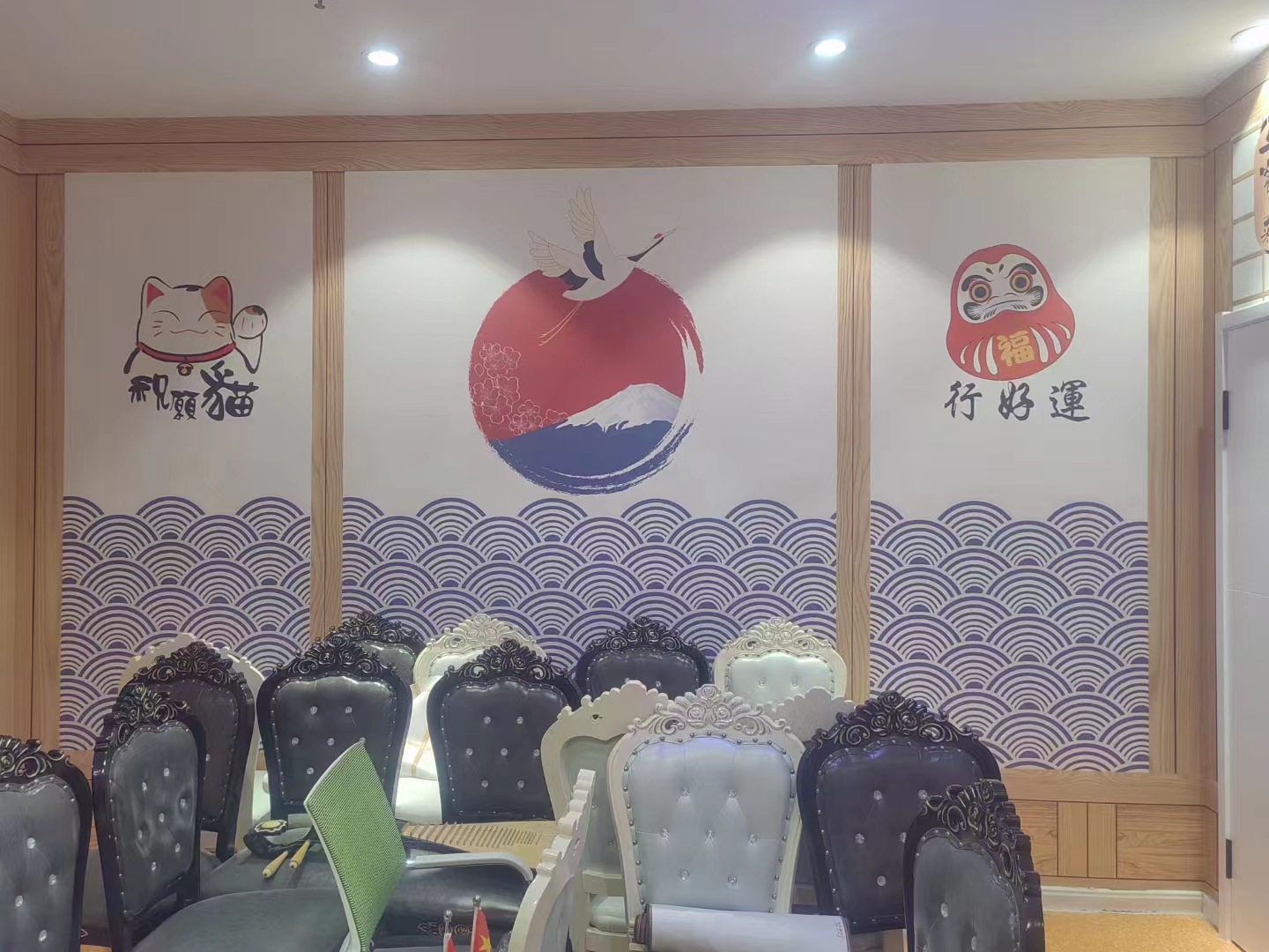 工装餐饮包间日式