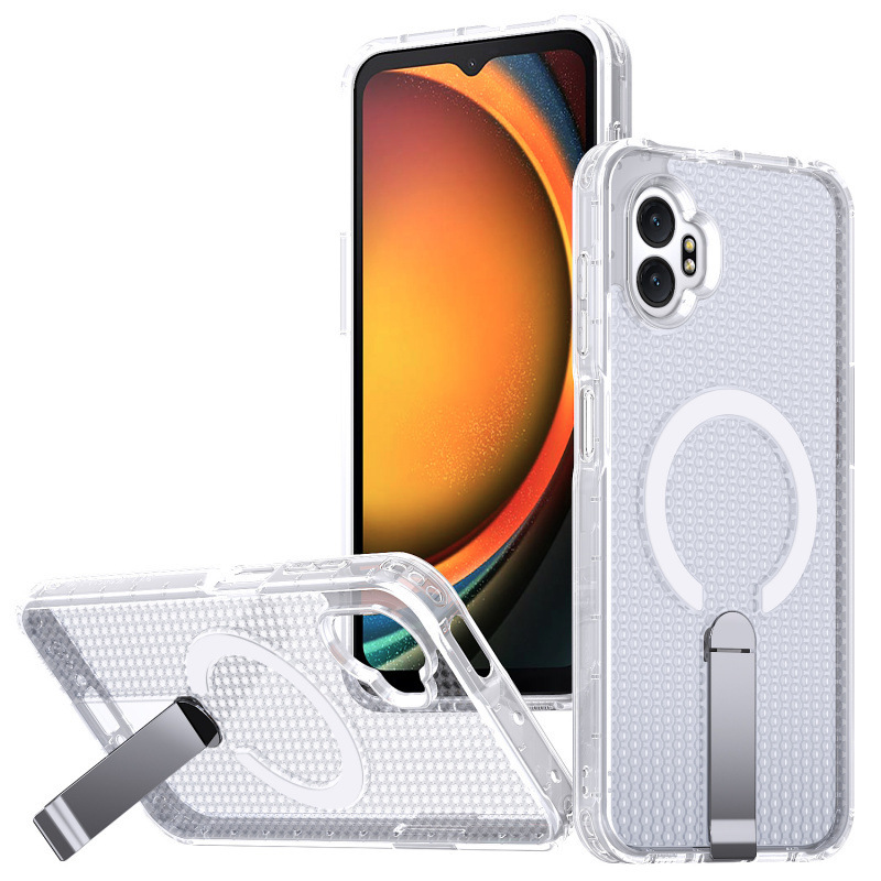 Suitable for Samsung Galaxy Xcover7Pro Mobile Phone Case M56 Honeycomb Cooling Magnetic Charging Car F565G Suitable for Samsung Galaxy Xcover7Pro Mobile Phone Case M56 Honeycomb Cooling Magnetic Charging Car F565G