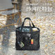 ISE MOUNT Outdoor Gauze Tote Bag Camping Oversized Transparent Handbag Storage Bag Beach Bag Wash Bag