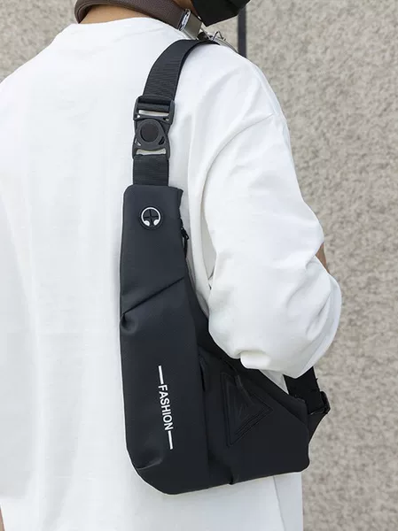 Cross-Border Chest Bag Men's New Style Chest Backpack Waterproof Travel Small Shoulder Bag Multi-Functional Single Shoulder Crossbody Bag