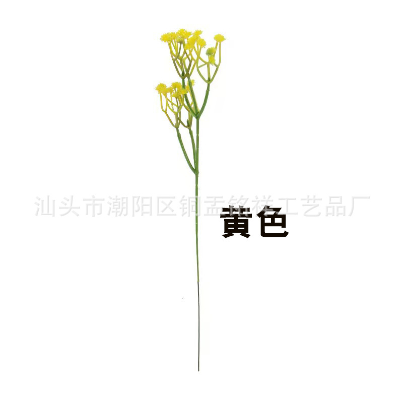 노란색