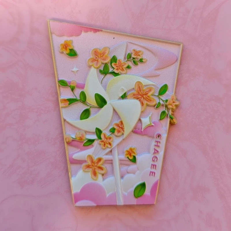 霸王茶姬爆款山东春生万物冰箱贴磁吸金属同款收藏高颜值小礼品|undefined