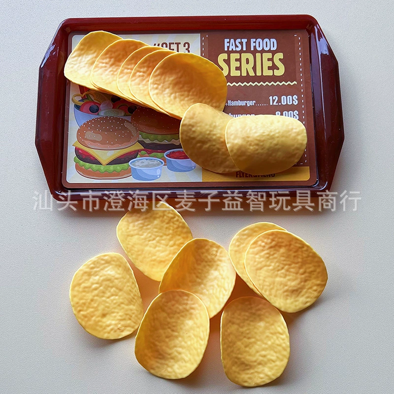 Симулятор картофельных чипсов с большим количеством картошки фри