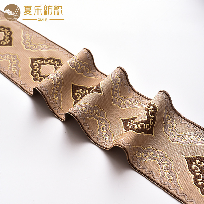 High quality 3/9cm Chinese style jacquard ribbon lace zero cut curtain Pillow sofa cover cushion decoration