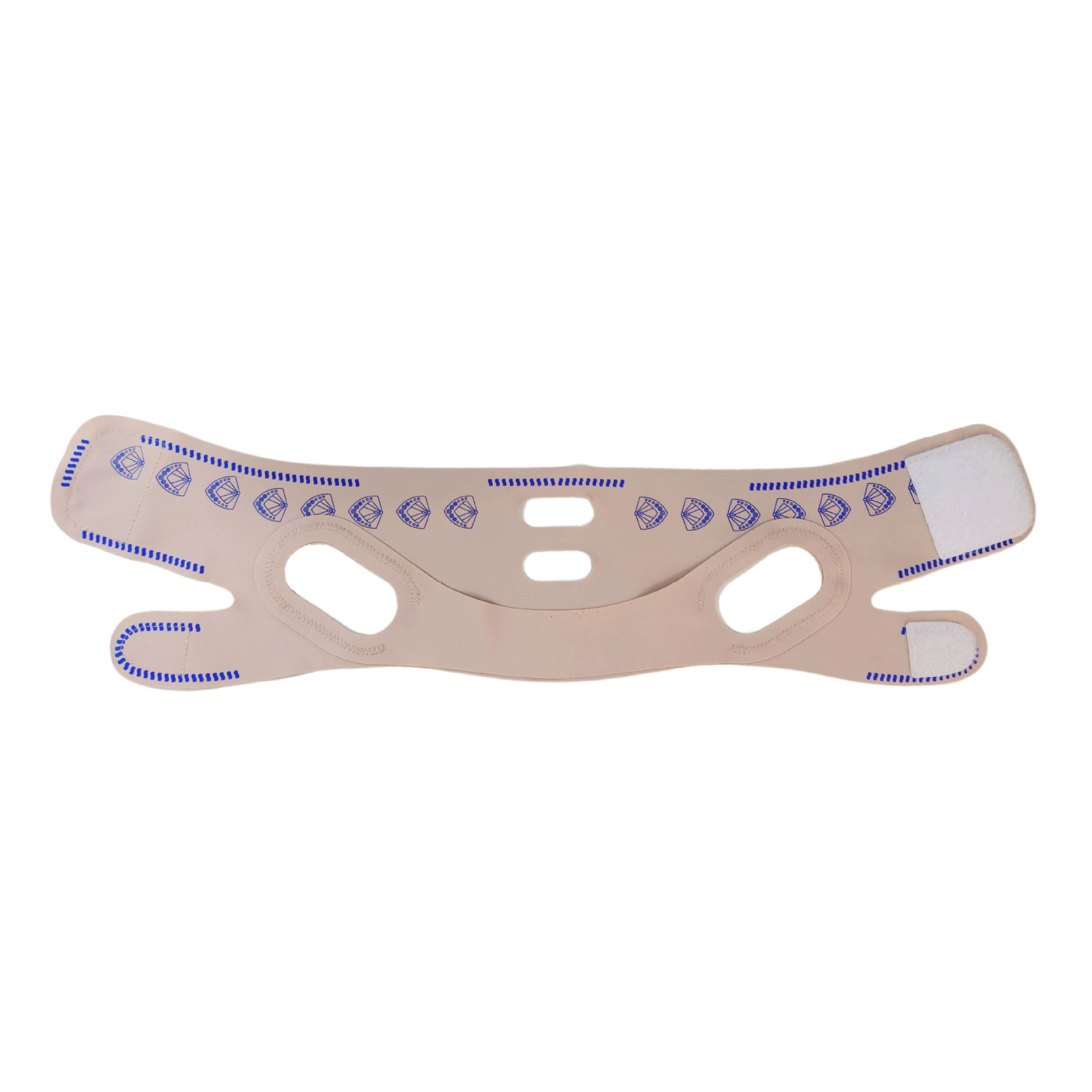 V-Face Lifting Mask 2.0, Elastic Chin-Slimming Bandage, Double Compression