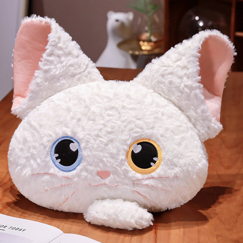 독일 흰 고양이 베개 38CM/0.4kg