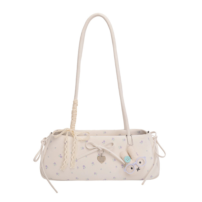Spring/Summer Underarm Bag 2026 Spring New Fashion Korean Style Commuter Baguette Bag Simple Women's Fresh Handbag