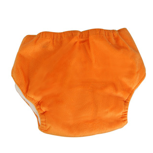 Cross-Border Pure Color Baby Cloth Diapers, Breathable, Washable, Anti-Leakage, Baby Cessation Learning Training Pants, Suede Cloth