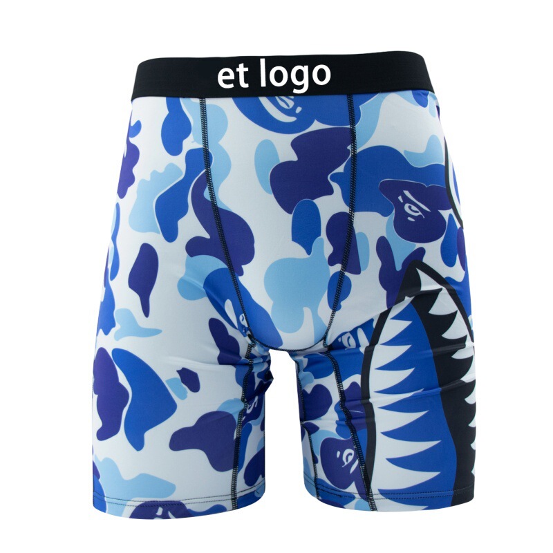 [European and American Hot Item]Ethika's Same Street Cool Colorful Trendyy Boxer Briefs Sports Underwear Men's Shorts