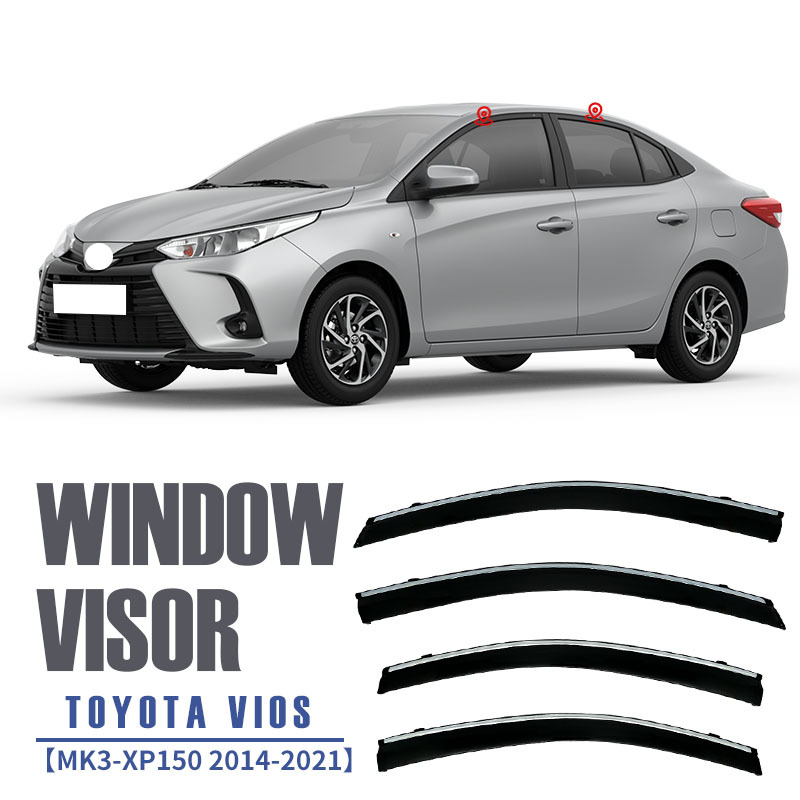 Applicable Toyota Weichi Zhixiang Window rain and rain shield side Window deflector VIOS Window visor