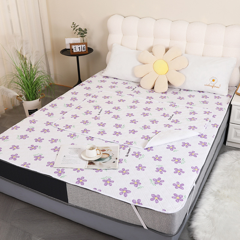 Gran por mayor almohadilla de orina para bebés cama impermeable lavable almohadilla de orina confortable permeable a la tía colchón de fuga lateral