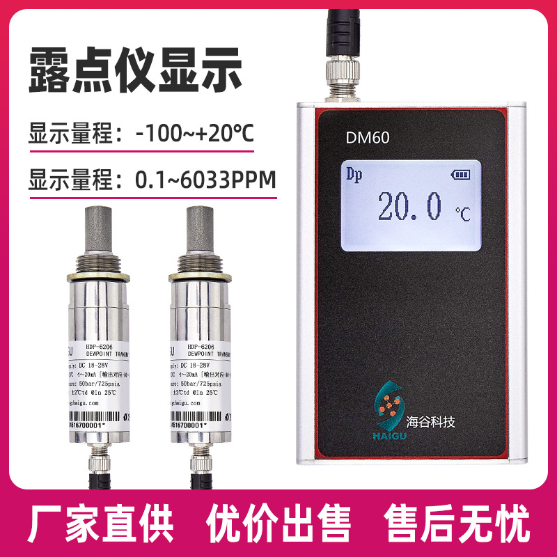 高精度露点巡检表 抗干扰能力强输出稳定LCD高清实时显示露点仪