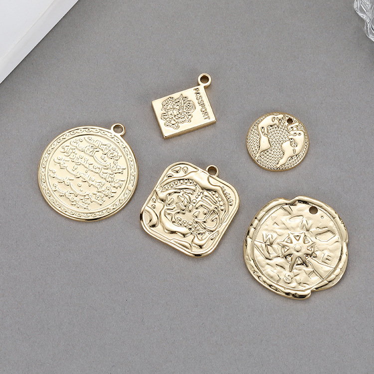 7g Weight Pendants Classification 1 Piece Quantity Stainless Steel Material 1 Piece Stainless Steel Geometric Streetwear