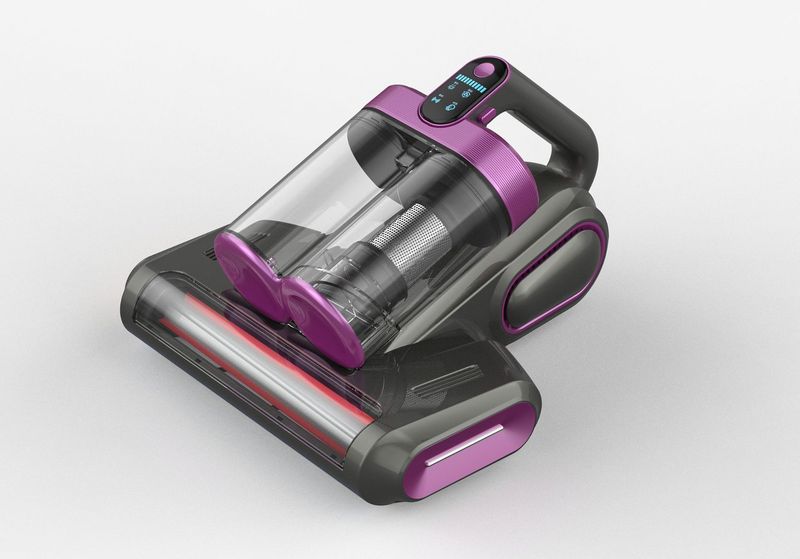 クロスボーダーダブルダストカップロールブラシ除ダニ器家庭用ベッド掃除機大吸引力紫光殺菌機除ダニ機|undefined