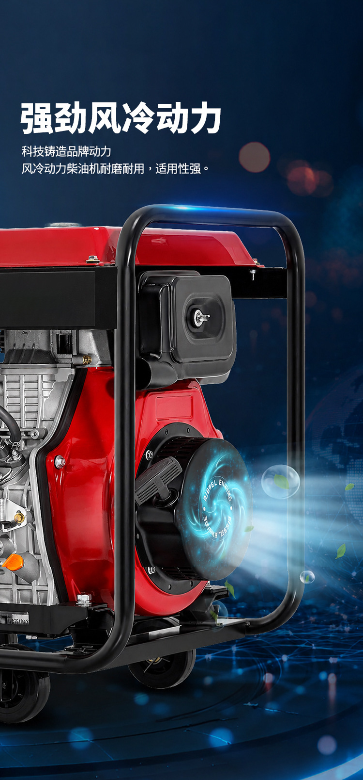 Small Power Open-Frame 9Kw Gasoline Generator Set, Factory Direct Supply, Open-Frame Gasoline Generator, Supports Export