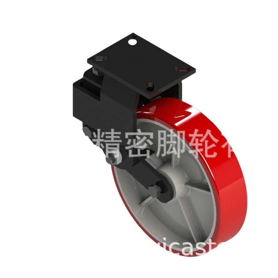 MC尼龙超重型脚轮江龙精密脚轮五金工具脚轮运输设备厂家批发