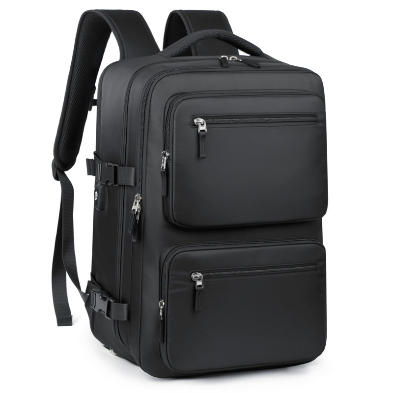 Mochila de caja de comercio exterior, almacén de zapatos independiente de gran capacidad, bolsa de viaje de negocios personalizada, interfaz USB, bolsa de computadora de múltiples almacenes