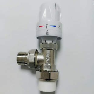 Manufacturers Are Produced and Moving Thermostatic Valve PPR Radiator Thermostatic Control Valve Automatic Right Angle Thermostatic Control Valve Wholesale
