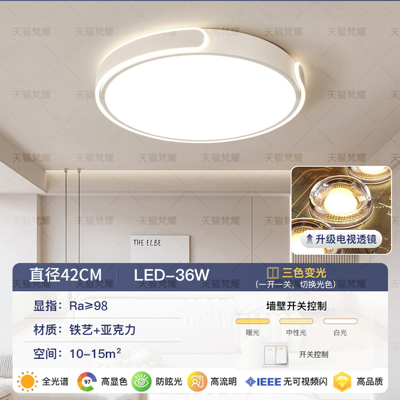 전체 스펙트럼-36W 3색 [직경 42CM]