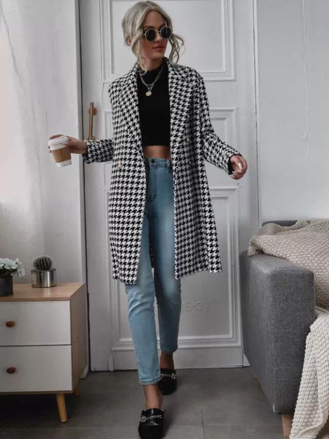 Coat, 2023, (Cross-border trading), plus size, European style, with short sleeve