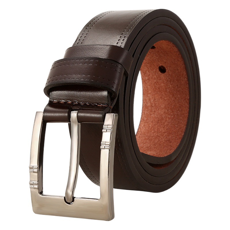 Nuevos hombres de la aleación hebilla cinturón jóvenes y de mediana edad personalizada negocios jeans con niños pantalones cinturón ventas directas de la fábrica