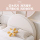 Tongyu Special Nordic Children's Girls' Room Princess Solid Wood Single Girl's Cyber Celebrity Rabbit Bed Boy's Leather Soft Bag Bed