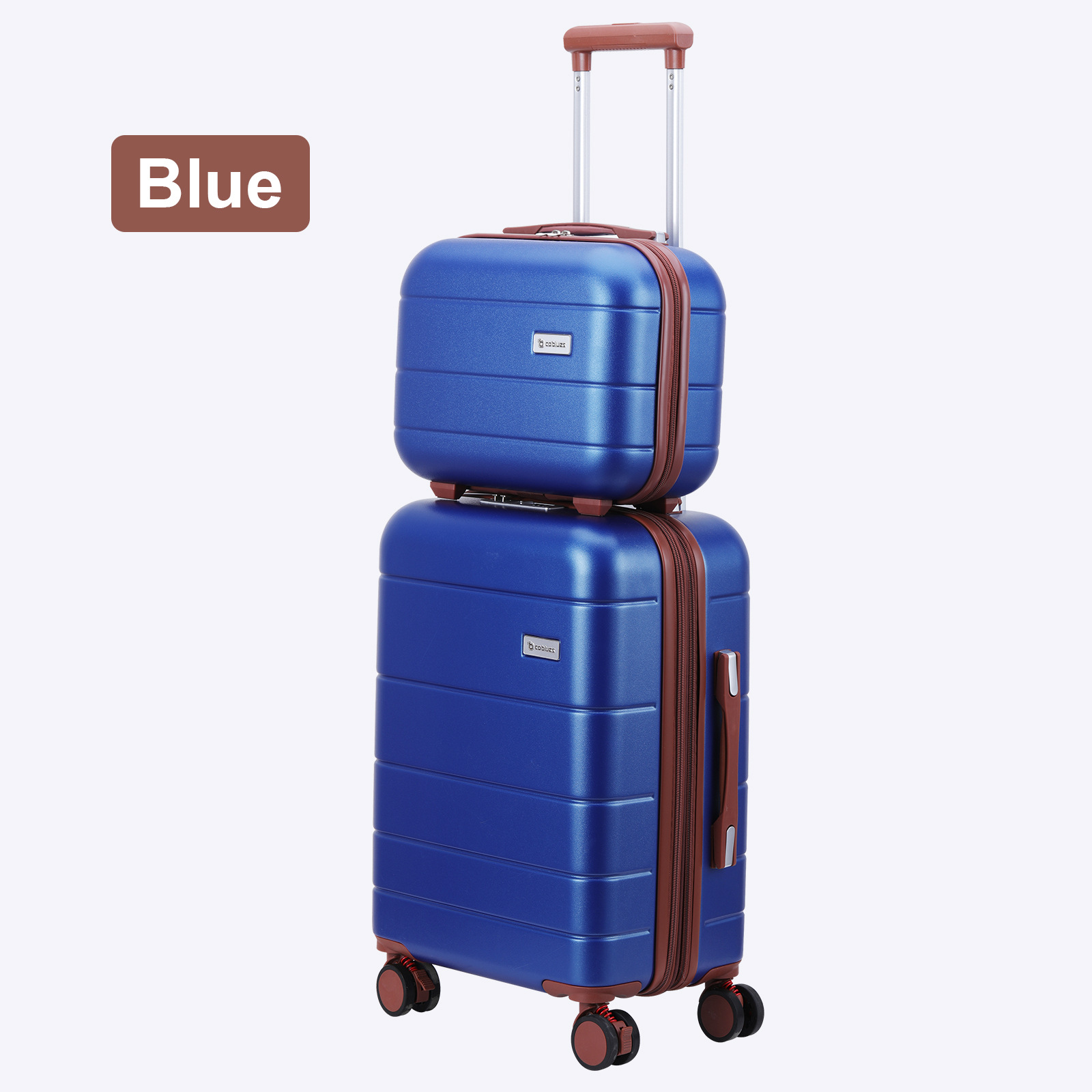 2024 nueva maleta con ruedas de gran capacidad, maleta de separación seca y húmeda, caja de contraseña, temporada escolar