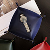 Northern Europe ins Leatherwear Entrance desktop storage box Jewelry Lipstick Cosmetics key Foyer Storage tray wholesale