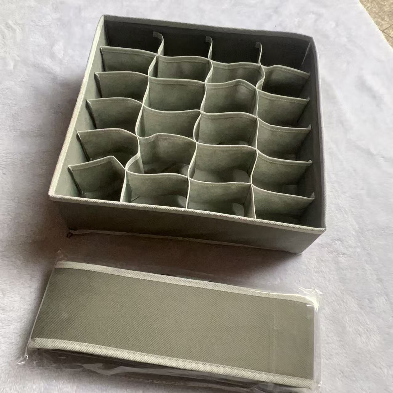 Organizador de Ropa Interior para Cajón Set de 4 Piezas de Tela para Armario image 19