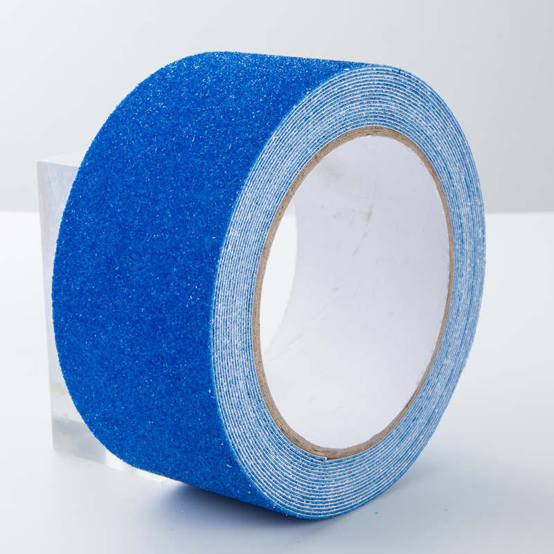 Papel de lija antideslizante Xunke Cinta de advertencia autoadhesiva Cinta antideslizante de PVC negro de 10cm Etiqueta antideslizante de escalera esmerilada