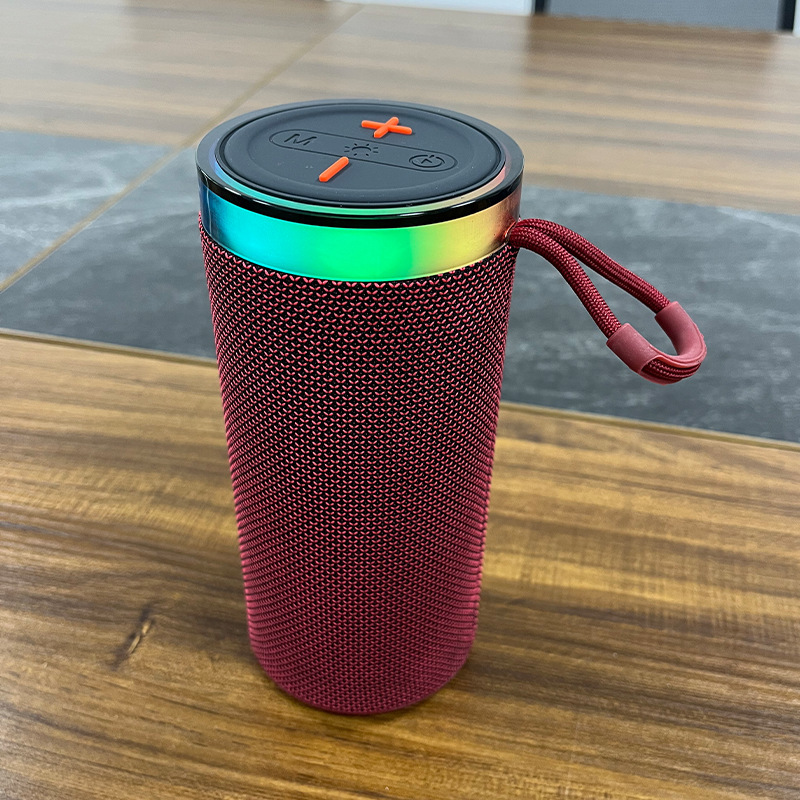 クロスボーダーカラフルな防水 Bluetooth スピーカーワイヤレス屋外ポータブルミニサブウーファーポータブル自転車カップホルダースピーカー|undefined
