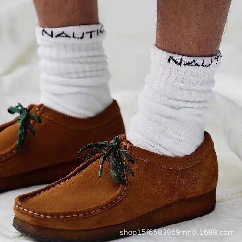 Japanese New Product Nautica Work Socks Hasegawa Solid Color Classic Full Terry High Tube Slouch Socks 3 Pairs Per Pack Japanese New Product Nautica Work Socks Hasegawa Solid Color Classic Full Terry High Tube Slouch Socks 3 Pairs Per Pack