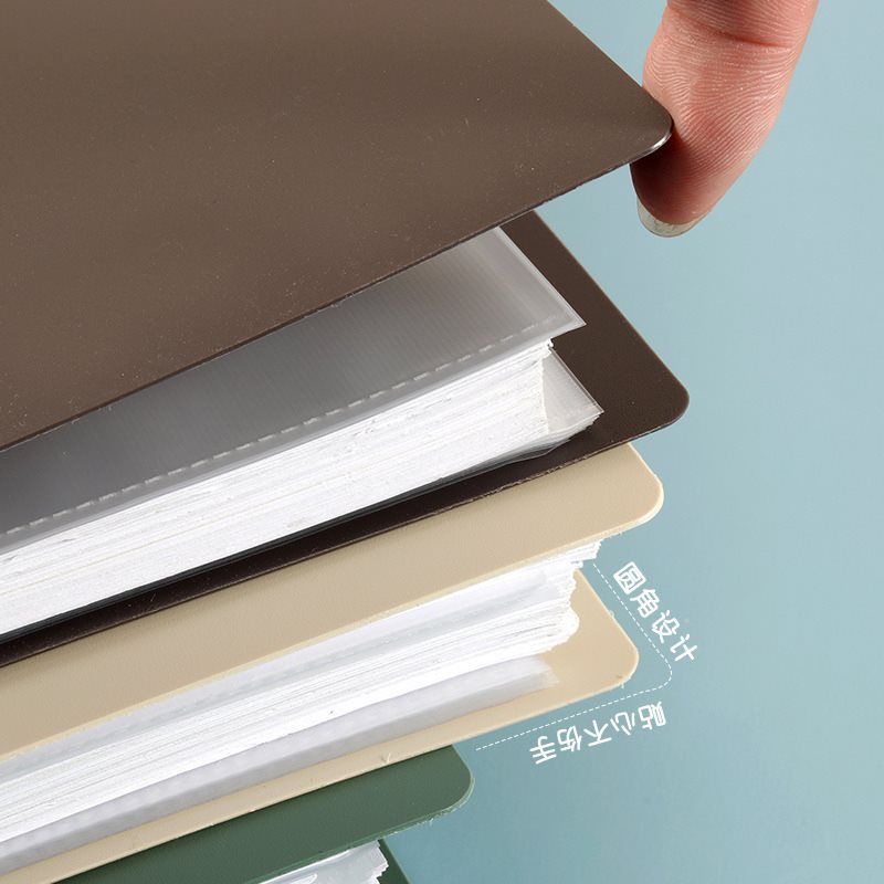 Kangbai Information Book A4 Page Folder Transparent Inner Page…