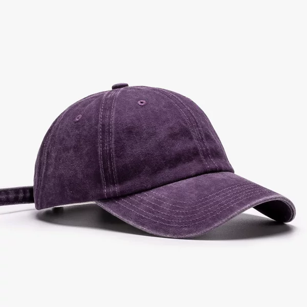High-Quality Baseball Caps for Men and Women, Pure Cotton Sun Hats, Multi-Color, Stylish and Versatile, Sun Protection Hats for Travel