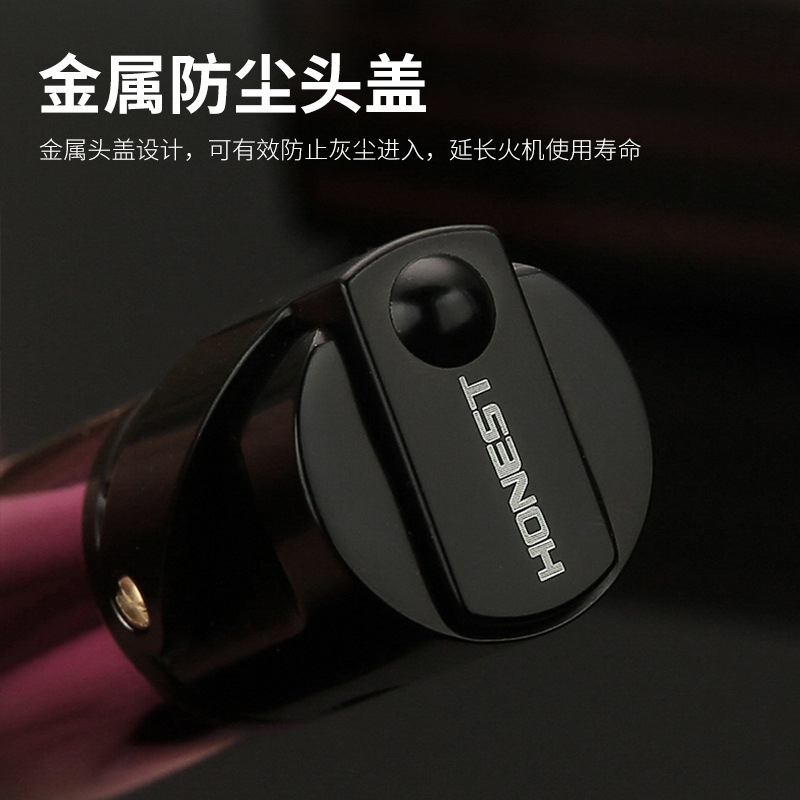 百城守望新款创意防风直冲红焰打火机艾灸雪茄喷枪便携式户外厂家|undefined