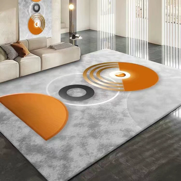 Ковер гостиная чайные ковры высокого класса легкий и роскошный домашний одноразовый коврик большая площадь спальная кровать одеяло en домашнее хозяйство