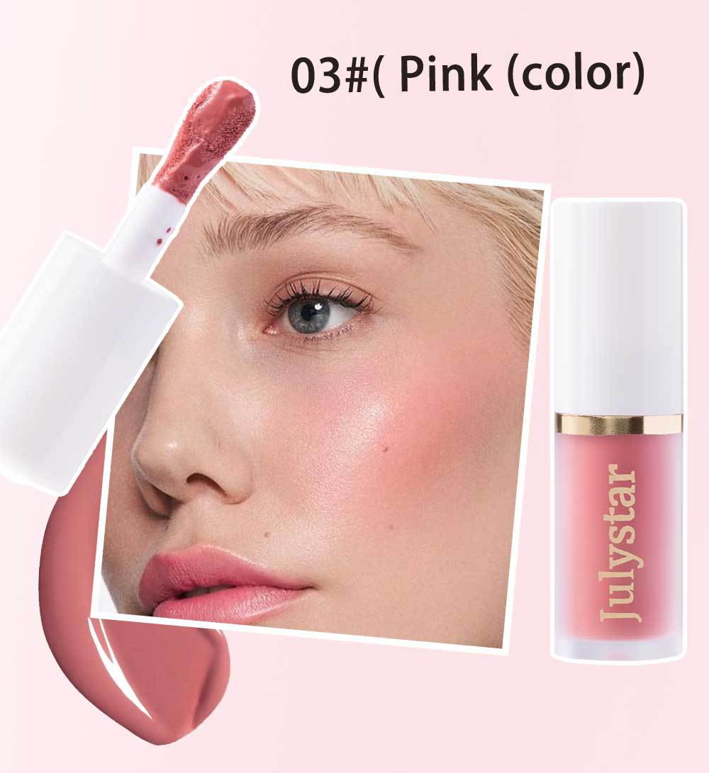 Julystar Facial Brightening High-Gloss Contouring Liquid, Lip Pearl Single Portable Moisturizing Blush Blush Wholesale undefined