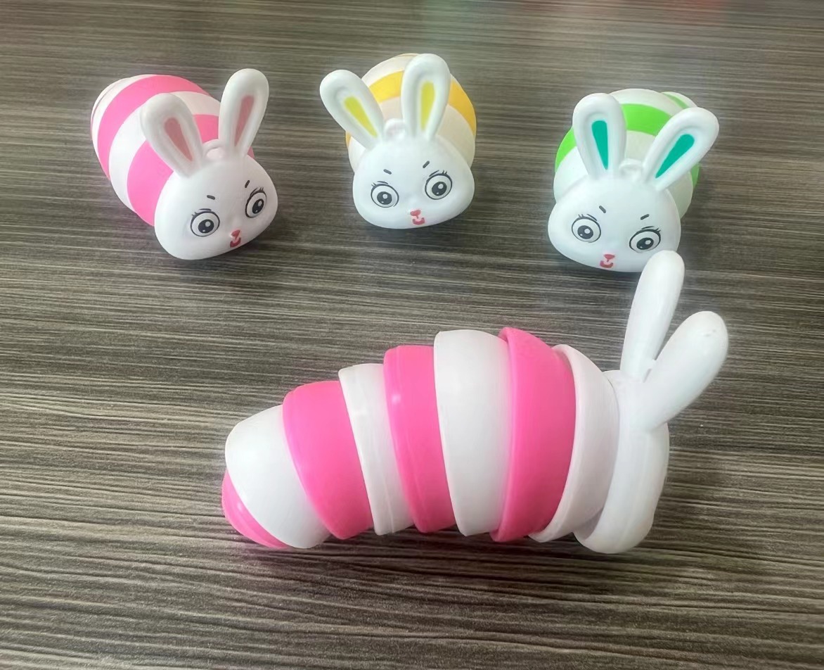 Cross-border New Product Snotworm Movable Caterpillar Keychain Decompression Lobster Dolphin Shark Snail Toy Pendant