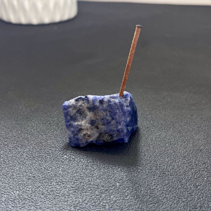 天然水晶原石香插底座摆件家居装饰品小众供佛香架线香创意礼品|undefined