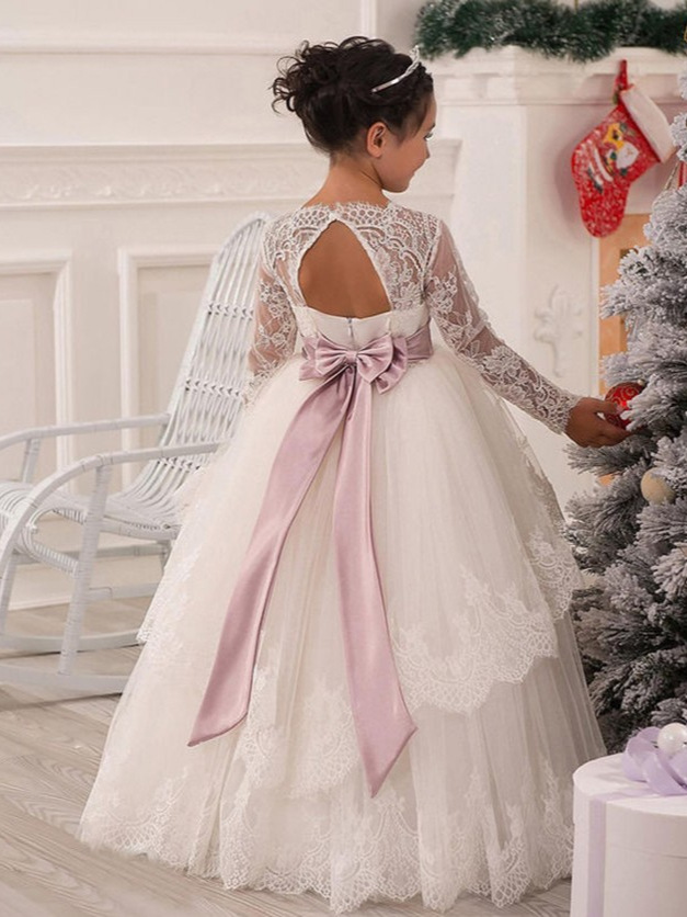El Comercio exterior transfronterizo suministra ropa popular para niños Bola de manga larga de encaje suave Diamond Girl's pettiskirt support entrega de una sola pieza