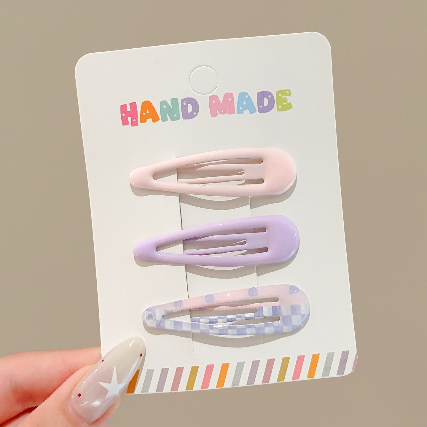 Broches para Cabello BB con Estrella de Cinco Puntas Aleación para Mujeres
