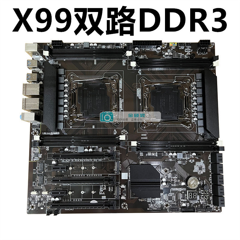 NEw X99 Dual DDR3 MEmory LGA2011-V3 Pin ComputEr MothErboard E5 2683V4E5 2678V3CPU