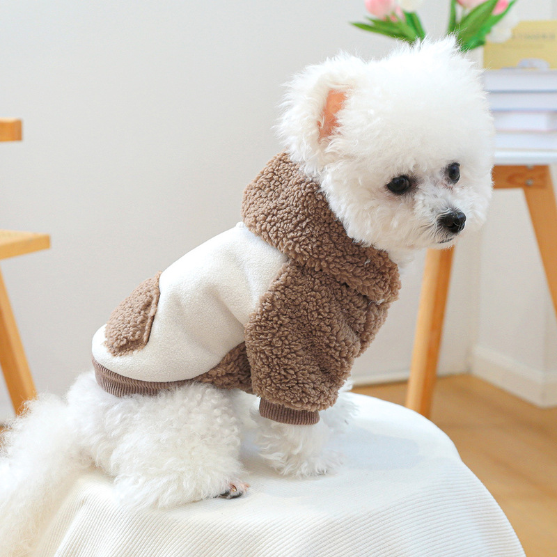 メーカーはペット服を提供しています。犬と猫の服装は秋冬保温で快適です。|undefined