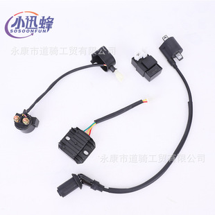 Motorcycle pedal electrical accessories GY6 point coil engine high voltage ignition coil AC DC igniter